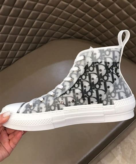 christian Dior high cut sneakers